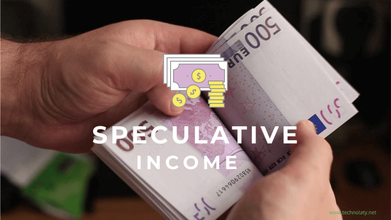 Everything About Speculative Income And Its Taxation
